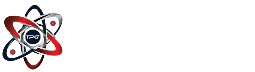 Total Power Generation Logo Stacked White Wordmark